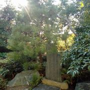 駅からすぐの静かな神社