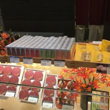 これはガラスケースの中