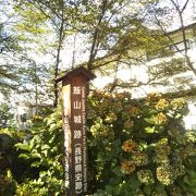 天守閣があった場所に神社