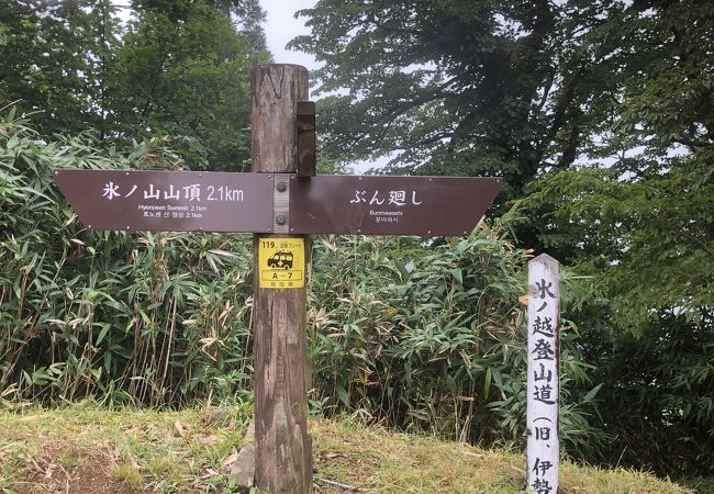 氷ノ山登山口