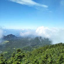 志賀高原 横手山山頂からの眺め