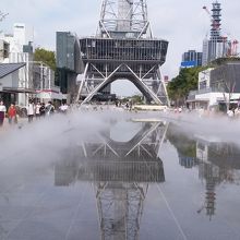 テレビ塔全体が映るといいのに