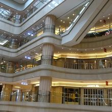 マーケットプレイスエリアです。高級デパートみたい！