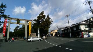 とてもきれいで立派でした。