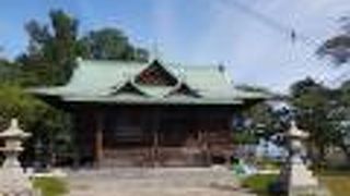 高台にある水天宮