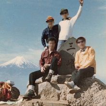 三ツ峠山頂にて