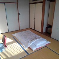 泊った部屋は和室でした。