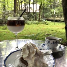 軽井沢のレンガ造りの老舗カフェ 苔庭が素晴らしいテラスで By Chikofuu カフェ ラフィーネのクチコミ フォートラベル