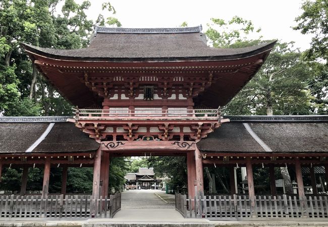 武家の信仰も厚かった神社である。