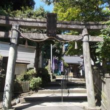 鳥居の様子です。