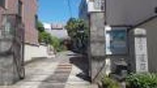 前庭が整備されています。