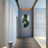 入口を開けてもロビーは死角、まさに高級ホテル仕様