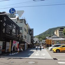 ここから表参道のスタートです