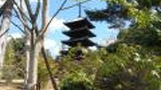 江戸期建造の五重塔