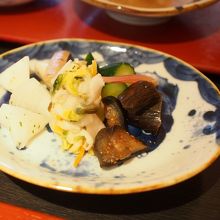 茄子がおいしい