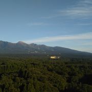 雄大な山々