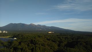 雄大な山々