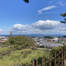 高台なんで景色は抜群