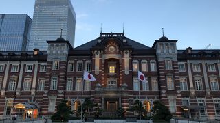 赤レンガで美しい