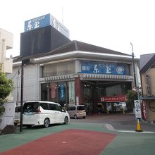 通りからの景観です。