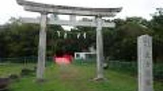 赤い橋を渡って公園へ入り神社へお参りしてきました