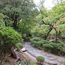 その前の道を下ると…