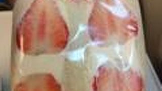 イチゴのサンドイッチ