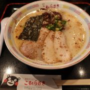 あっさり豚骨ラーメン