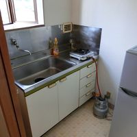 ちょっとした炊事場付き