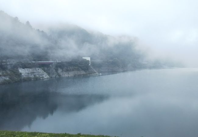 朝もやの中もなかなか雰囲気が良い！！