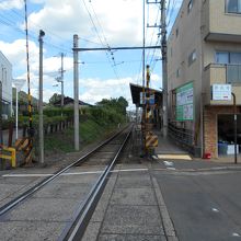 嵐電妙心寺駅