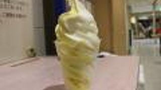 カボチャのソフトクリーム