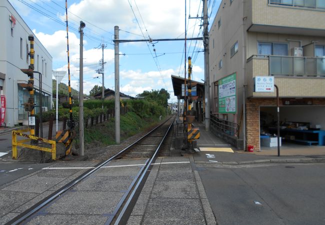 嵐電北野線の無人駅