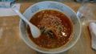 スープの美味しい味噌ラーメン