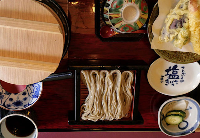 つるしこのへぎ蕎麦