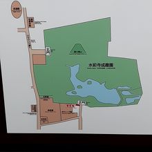 園内の地図
