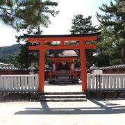 目立たない神社です。