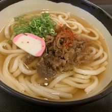 近江牛うどん７５０円！