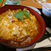 三芳PAの名古屋コーチン親子丼　鶏三和