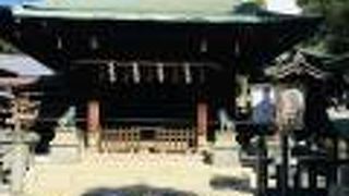 自宅の庭のような境内