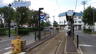 函館市電 函館どつく前停留場