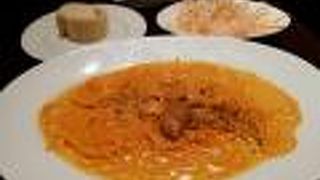 ウニのクリームパスタ