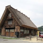 和田家のさらに南にある内部見学可能な合掌造り家屋