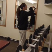 ジム　テレビがあります