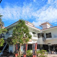 屋外テラスで のんびり～