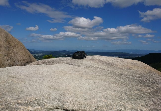 花崗岩の素晴らしい山頂