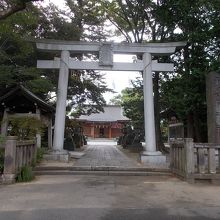 鳥居の様子です。