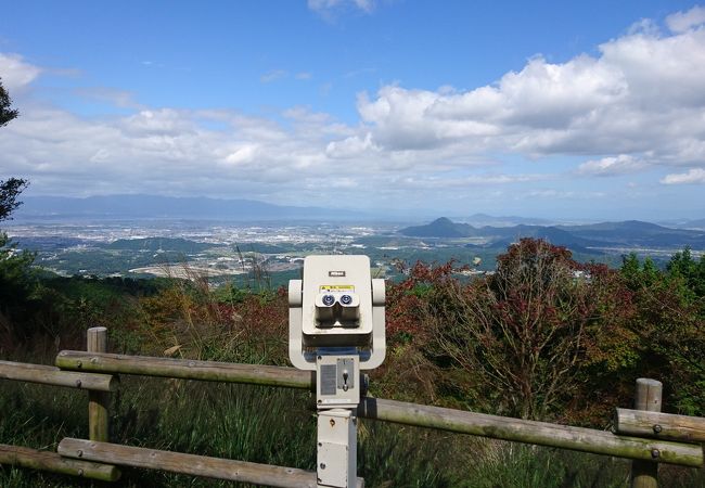 お堂より展望台が有名