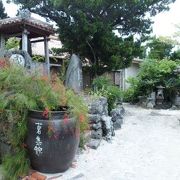 竹富島の伝統的な生活用品などを展示