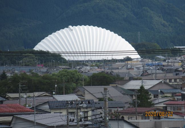 きりたんぽ祭りの会場です